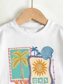 Beachwear Half Sleeve Kids Suit